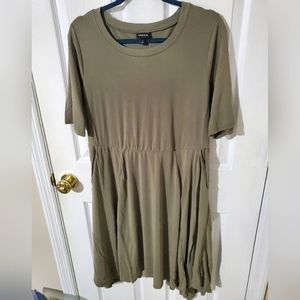 Torrid Studio Cupro Skater Dress